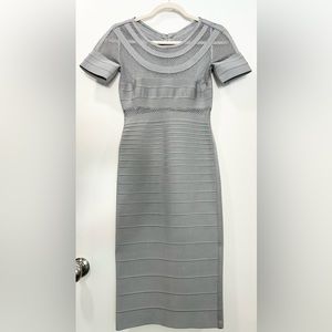 Herve Leger - Bandage Dress - Steel Grey